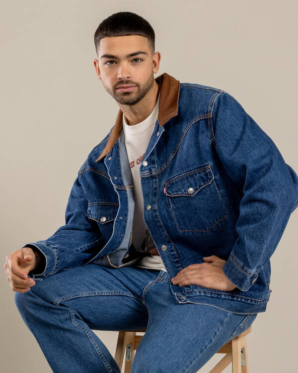 MTS CLOTHING ARTICLE#6312 Western Shorthorn Trucker Jacket